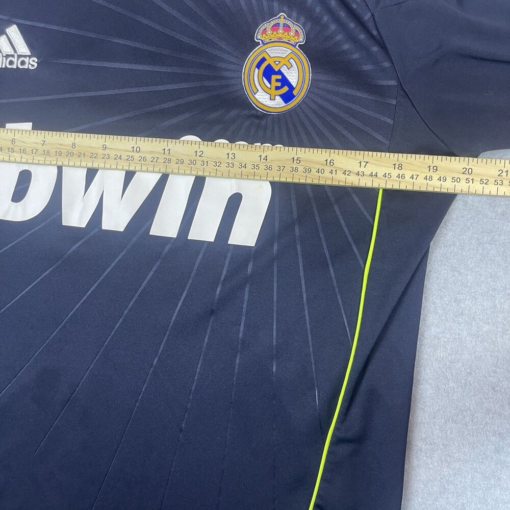Real Madrid 2010-11 Away Shirt CASILLAS 1 Adidas Soccer Jersey Vintage LFP Men M - Picture 5 of 14